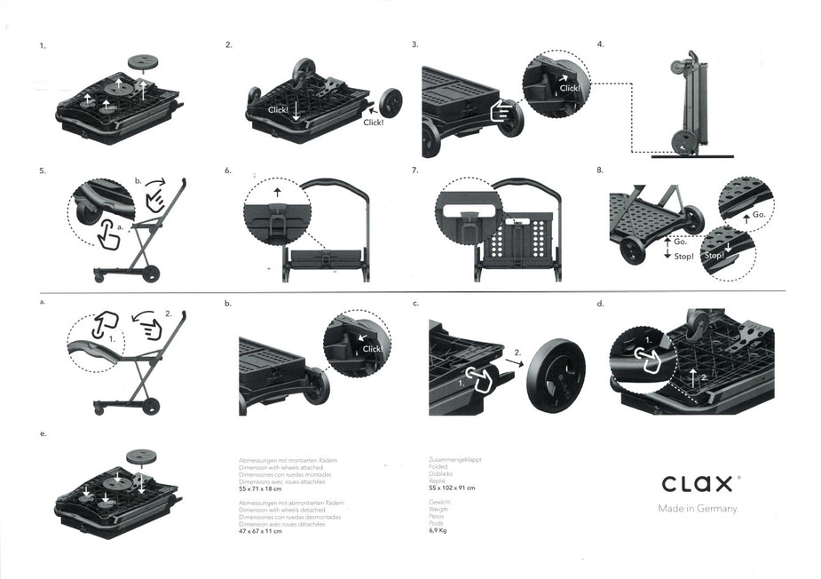 Clax Cart Setup Guide – Designer Carts